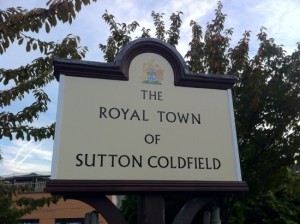 Sutton Coldfield Sign