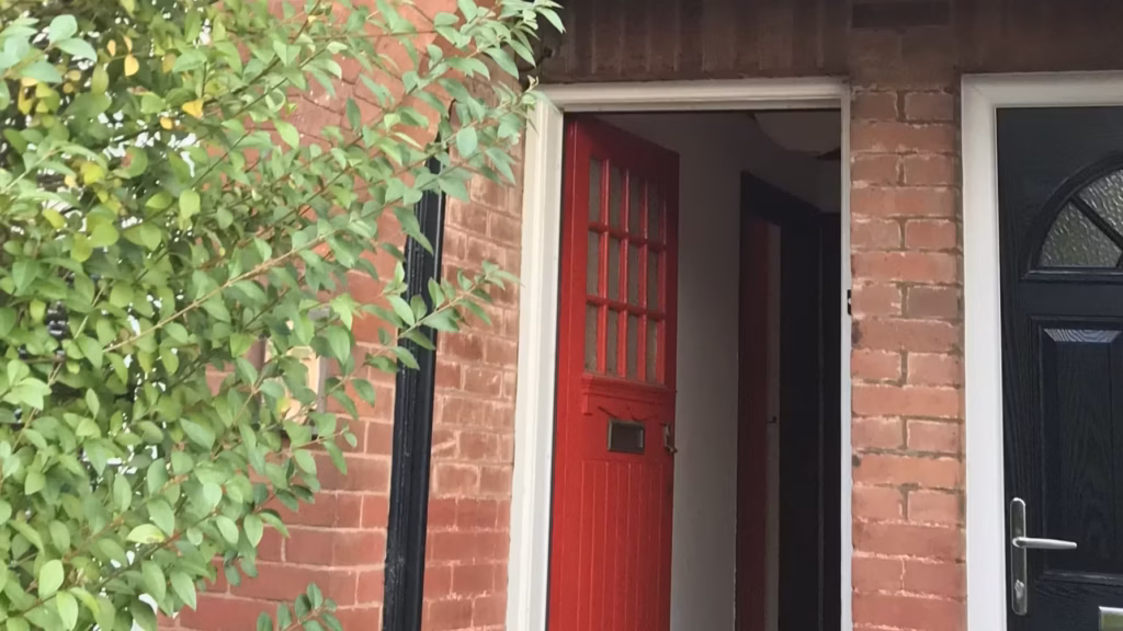 A property to clear. Front view of property. in Harborne Birmingham.